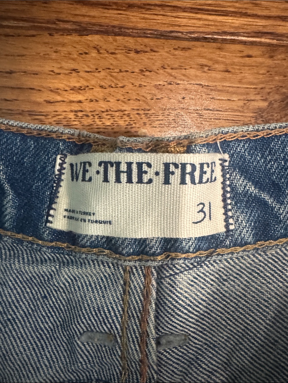 We the Free Good Luck Mid Rise Barrel Leg Jeans - Picture 6 of 17